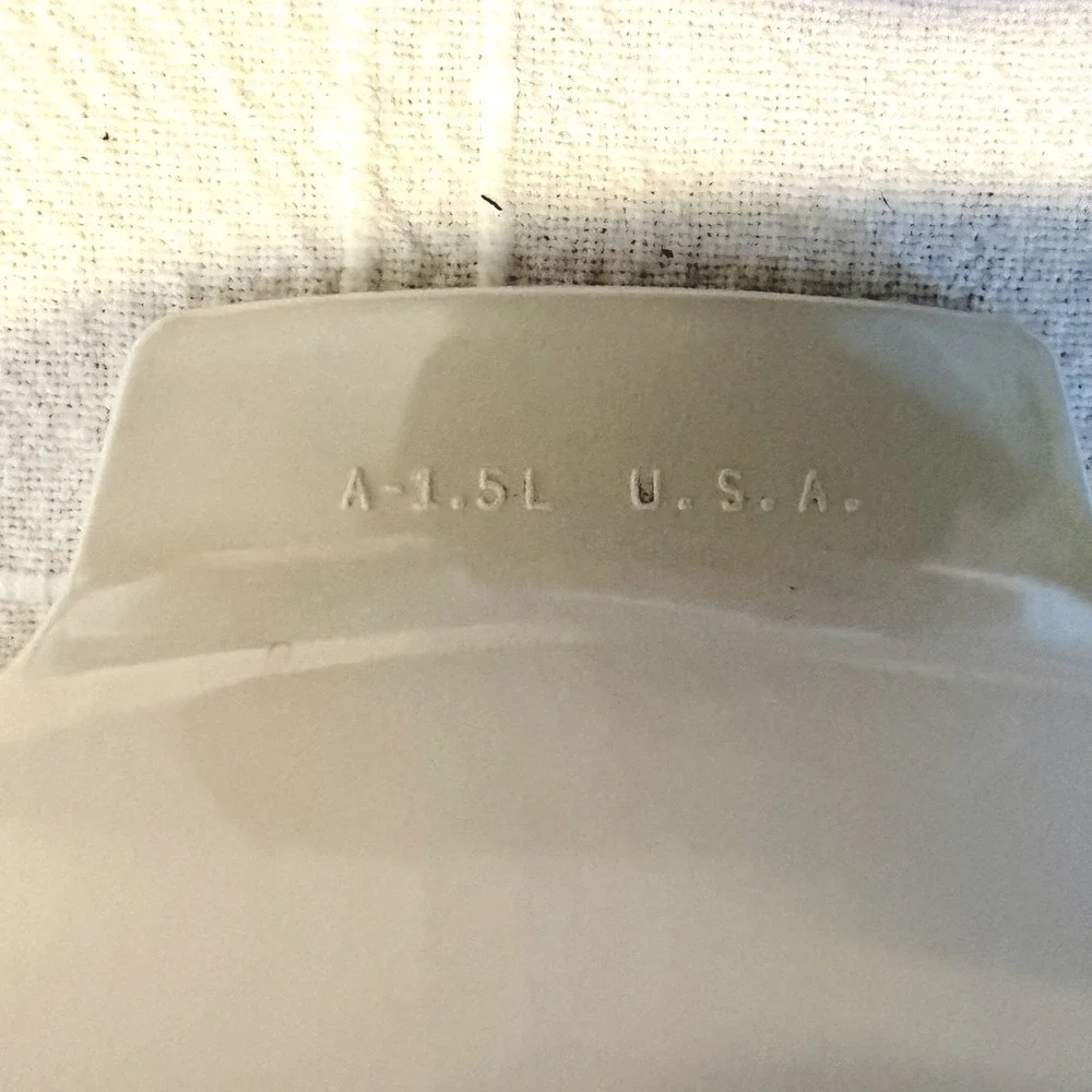 Vintage 90's Corning Ware Abundance Casserole 1.5L Dish With Amber Pyrex Lid